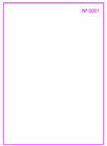 Ref. 115 - Comandas Lisa. Kits com 50bls 100x1 vias em papel sulfite 56g. Ref. 116 - Comandas Lisa. Kits com 50bls 100x1 vias numeradas em papel sulfite 56g
