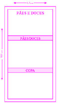 Ref. 112 - Comandas para padarias e confeitarias. Kits com 50bls 100x1 vias numeradas em papel sulfite 56g